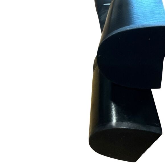 Revolve Franco Sarto Ticada Western Black Leather Knee-High Boots Size 11 - Picture 14 of 15